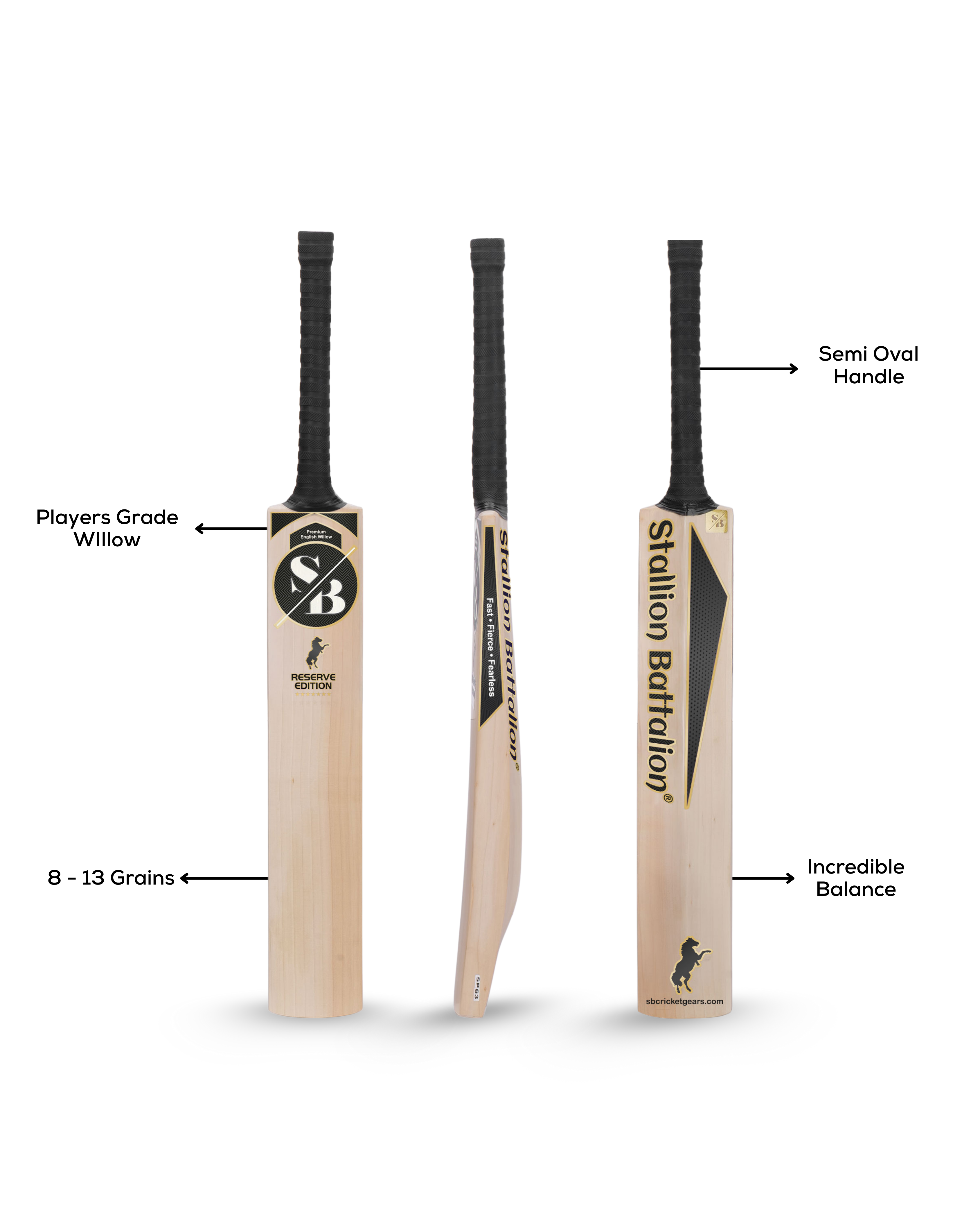 Reserve Edition | Players Grade | 8 – 13 grains | English Willow Bat