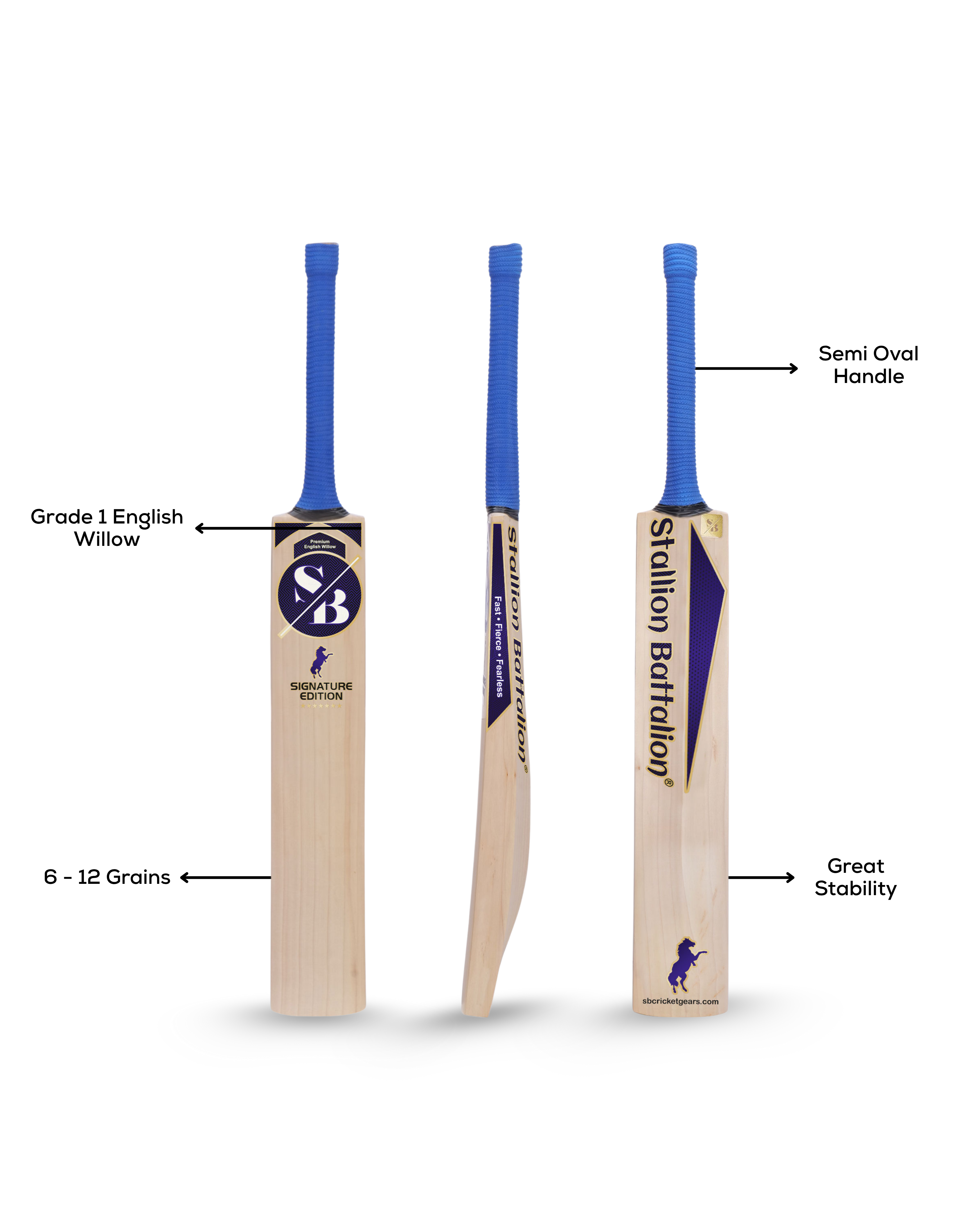Signature Edition | Grade 1 | 6 – 12 grains | English Willow Bat